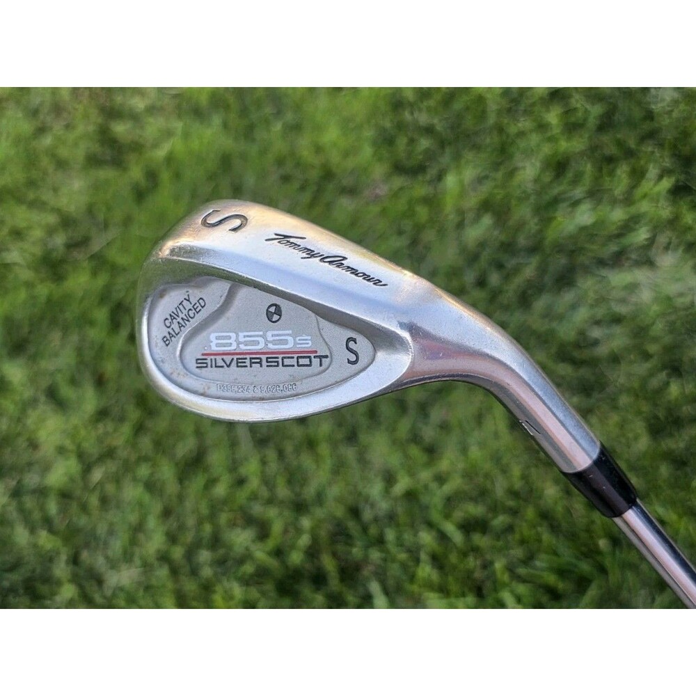 Tommy Armour 855s Silver Scot 56* SW Sand Wedge Stiff Steel Shaft RH New Grip